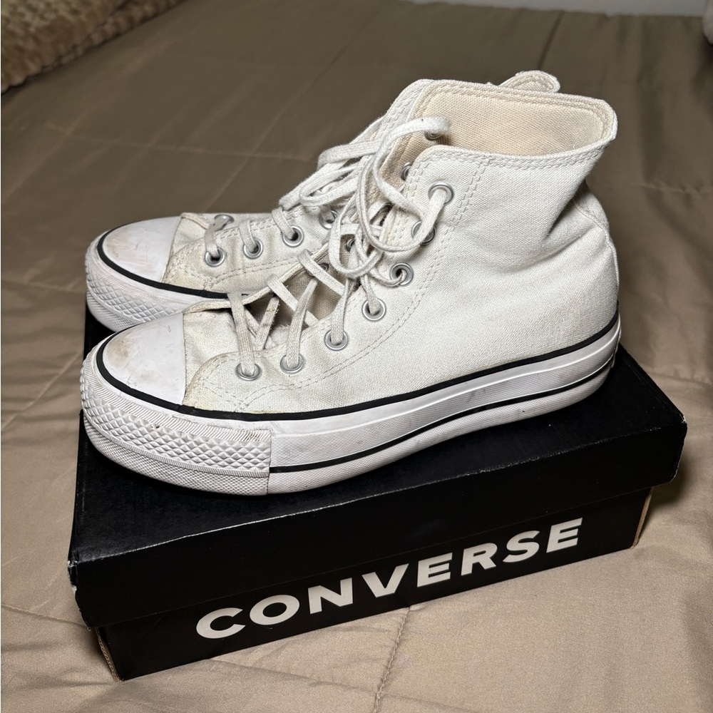 Converse Women's Classic White High-Tops